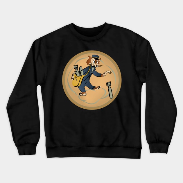 AAC - 314th Bomb Squadron- 21st BG wo Txt Crewneck Sweatshirt by twix123844